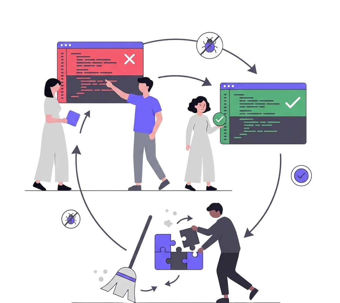 Ilustración de TDD
